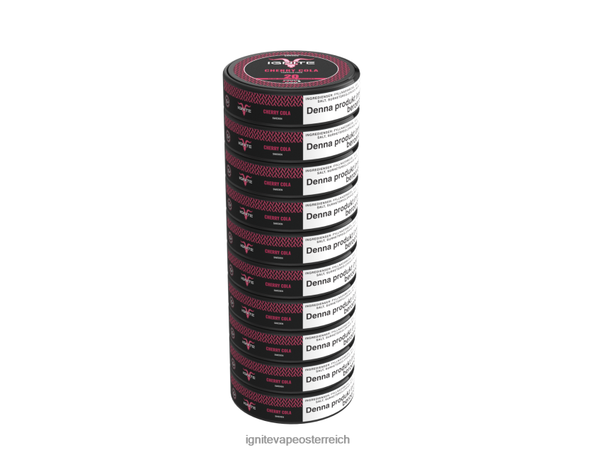 Best IGNITE Flavors - IGNITE Nikotinbeutel 10er-Pack 02LT00180 Kirschcola