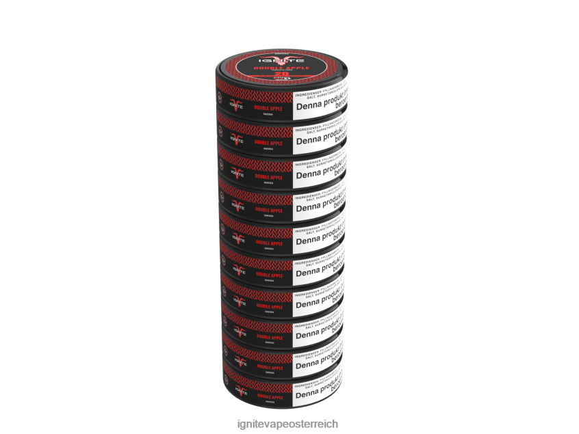 IGNITE Pods For Sale - IGNITE Nikotinbeutel 10er-Pack 02LT00177 Doppelapfel