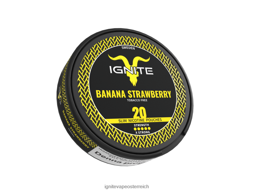 IGNITE Vape Kaufen - IGNITE Nikotinbeutel 02LT00172 Bananenerdbeere