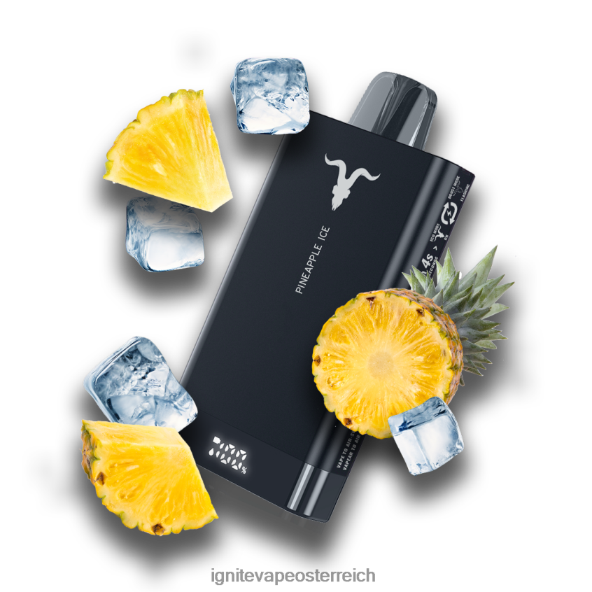 IGNITE Austria - IGNITE V150 Vape-Stift 02LT0074 Ananaseis