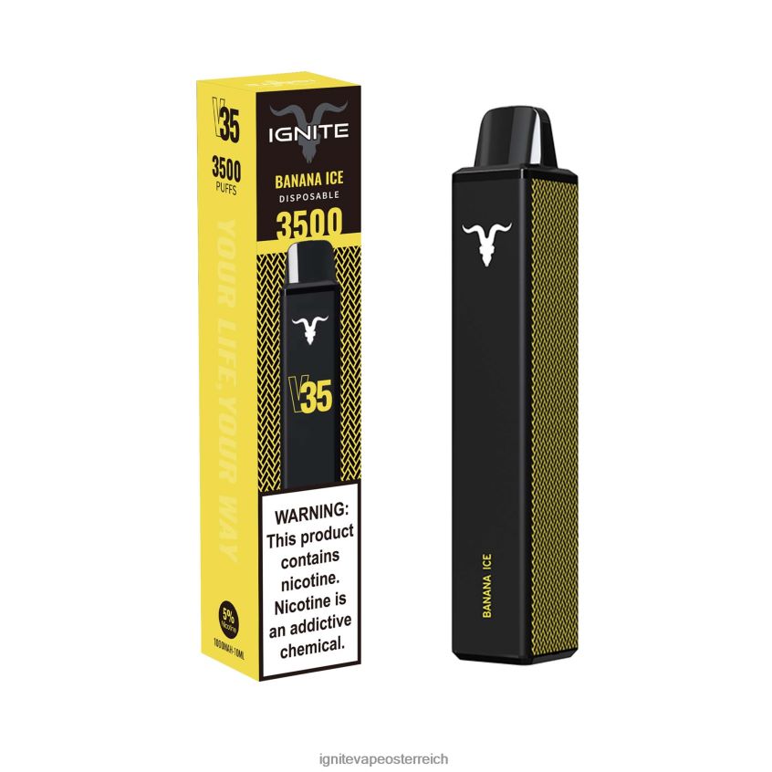 Best IGNITE Flavors - IGNITE V35 Vape-Stift 02LT00140 Wassermelonen-Apfel-Eis