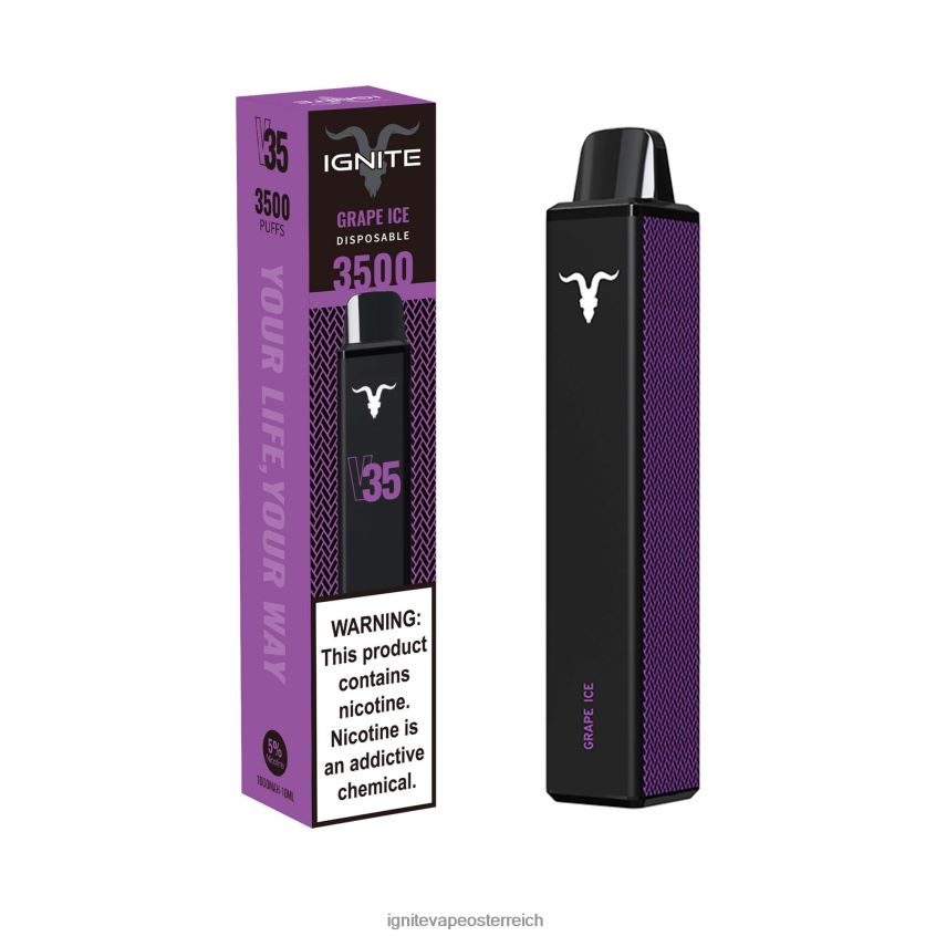 Best IGNITE Flavors - IGNITE V35 Vape-Stift 02LT00140 Wassermelonen-Apfel-Eis