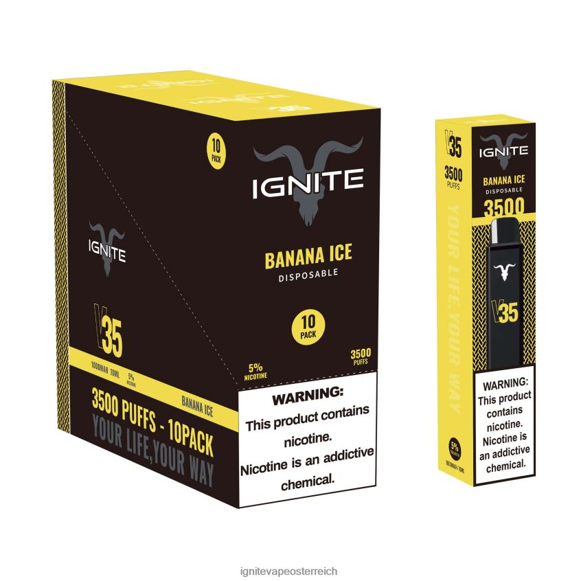 IGNITE Preise - IGNITE V35 Vape Pen 10er-Pack 02LT00125 Himbeer Limonade