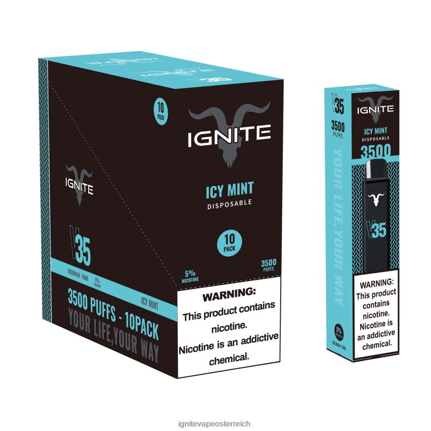 IGNITE Preise - IGNITE V35 Vape Pen 10er-Pack 02LT00125 Himbeer Limonade