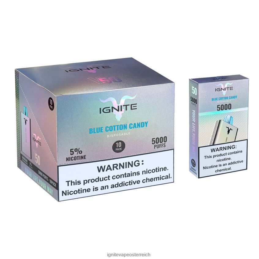 IGNITE Preise - IGNITE V50 Vape Pen 10er-Pack 02LT00145 grüner Apfel