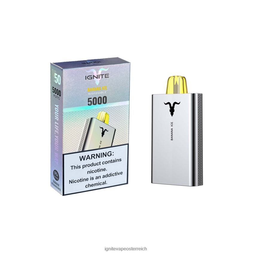 IGNITE Store - IGNITE V50 Vape-Stift 02LT00158 eisige Minze