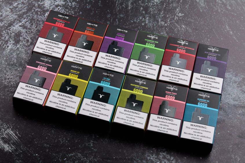 IGNITE Store - IGNITE V60 Vape Pen 10er-Pack 02LT0018 Traubeneis