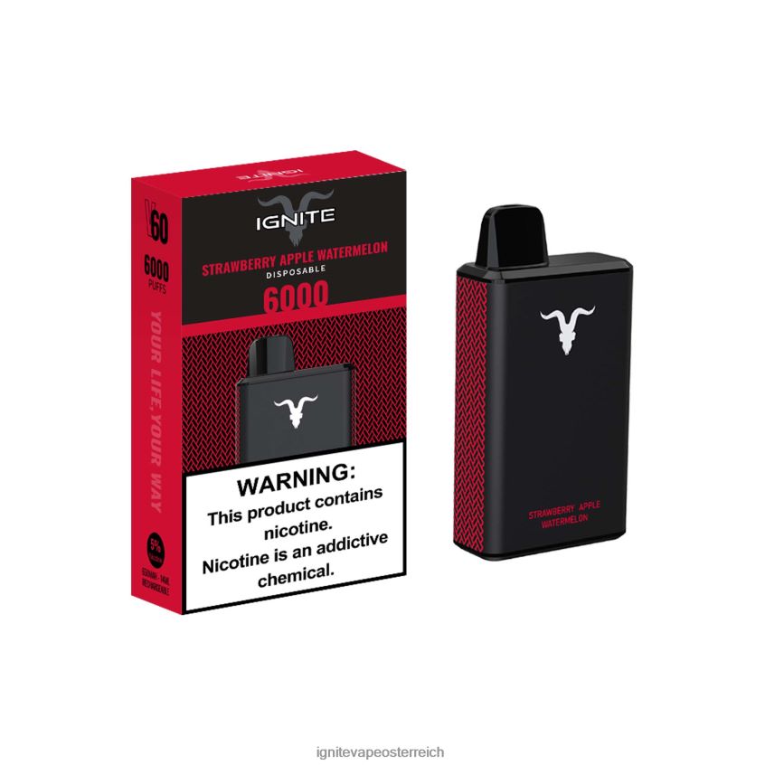 IGNITE Store - IGNITE V60 Vape-Stift 02LT0038 Erdbeere Banane