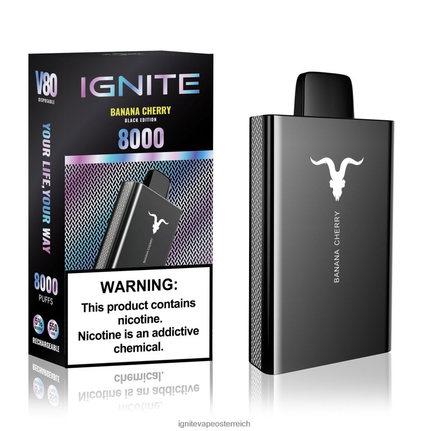 IGNITE Vape Kaufen - IGNITE V80 Vape-Stift 02LT0042 Blaubeer-Zitrone