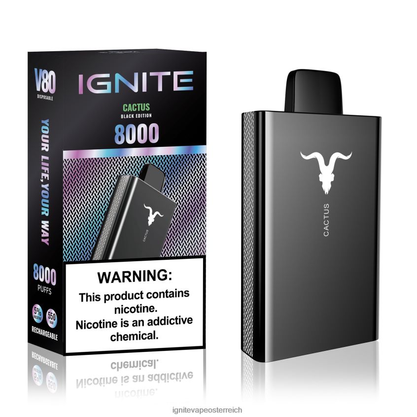 IGNITE Vape Kaufen - IGNITE V80 Vape-Stift 02LT0042 Blaubeer-Zitrone
