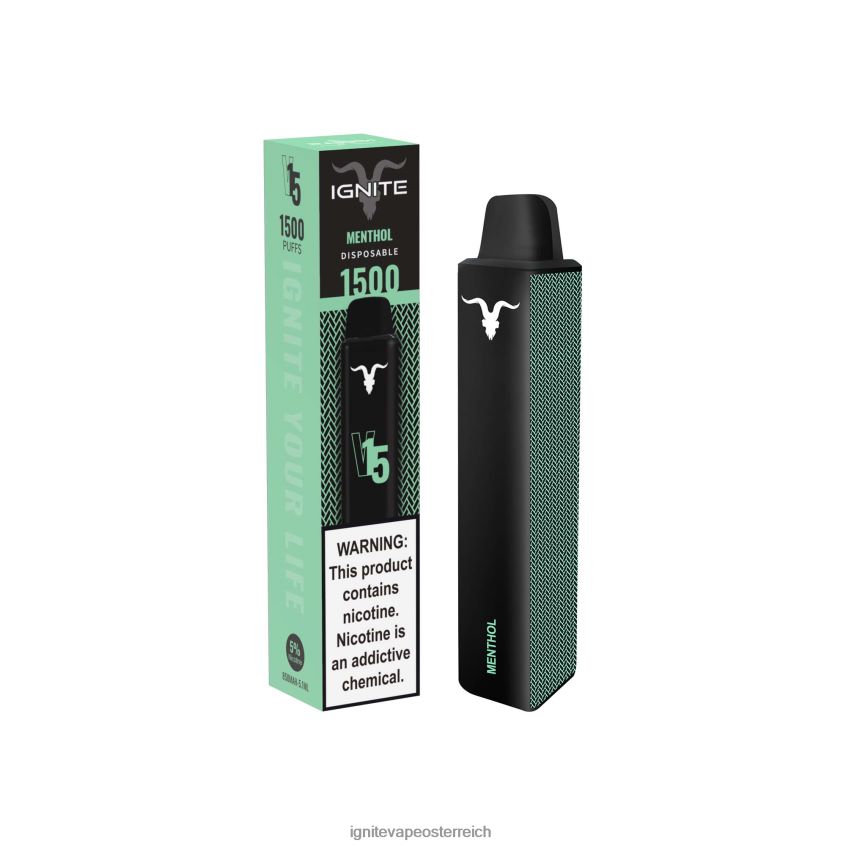 IGNITE Austria - IGNITE V15 Vape-Stift 02LT00114 Menthol